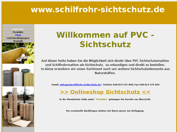 www.schilfrohr-sichtschutz.de