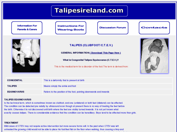 www.talipesireland.com