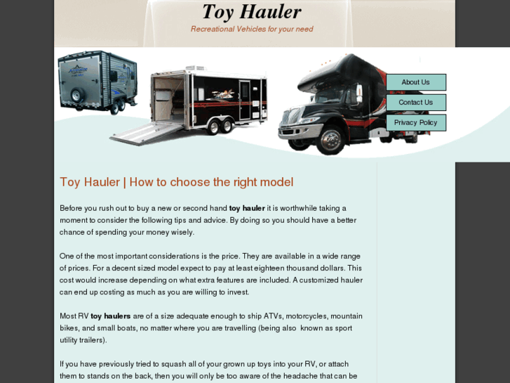 www.toyhauler.org