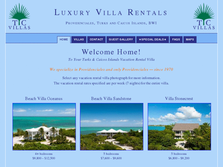 www.turks-caicos-vacation-rentals.com