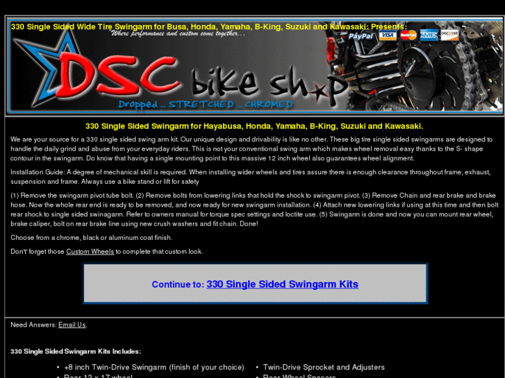 www.330singlesidedswingarm.com