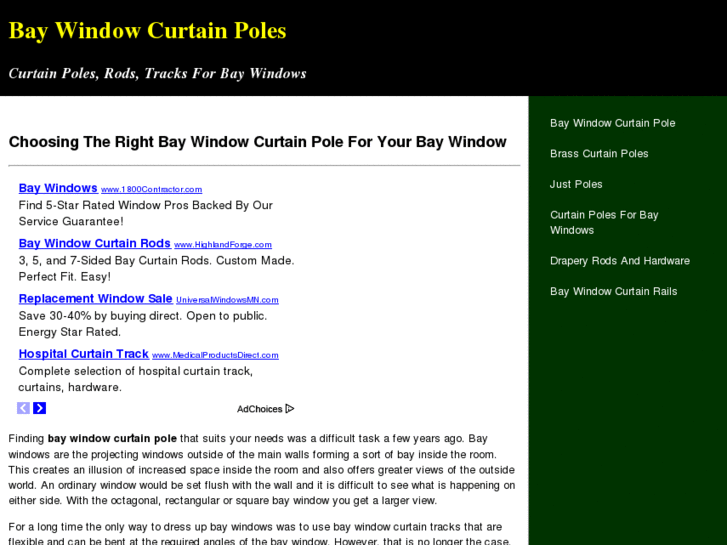 www.baywindowcurtainpole.com