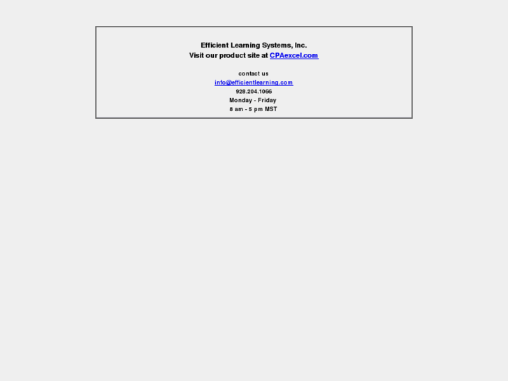 www.efficientlearningsystem.com