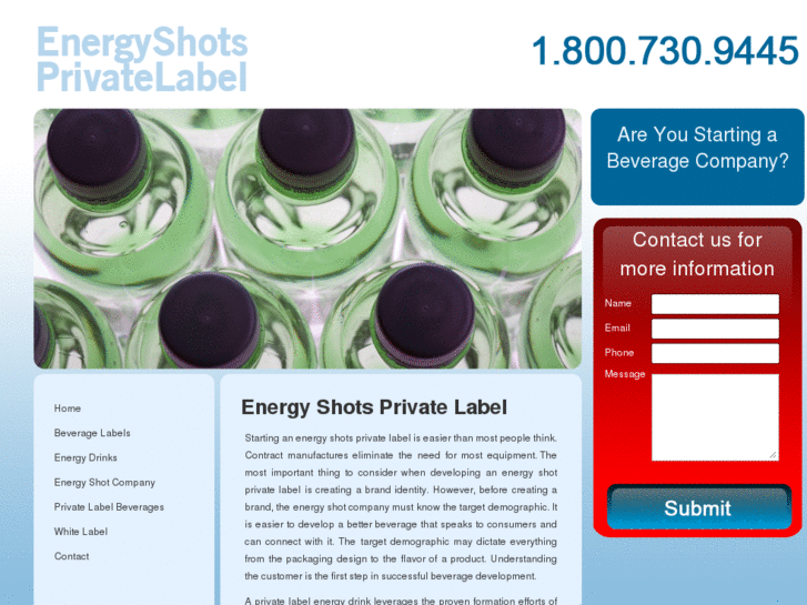 www.energyshotsprivatelabel.com