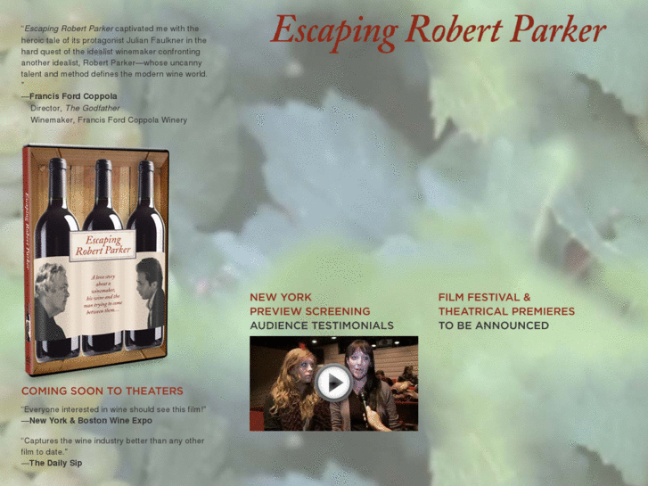 www.escapingrobertparker.com