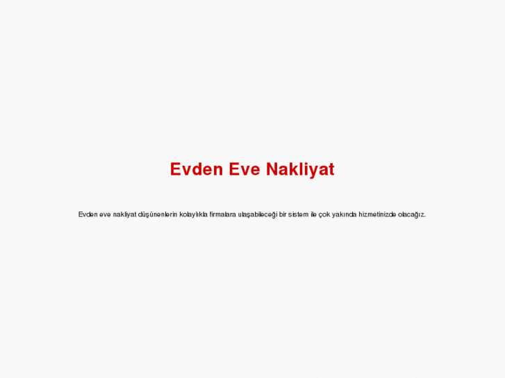 www.evdenevenakliyatbul.net