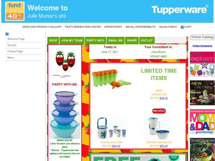 www.ilovetupperware.com