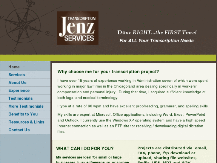 www.jenz-transcription-services.net