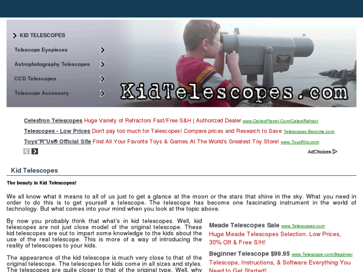 www.kidtelescopes.com