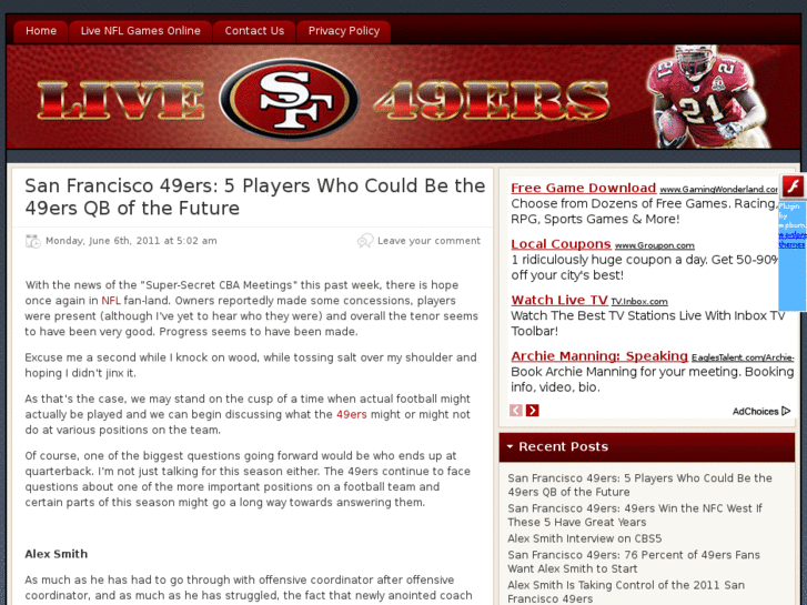 www.live49ers.com