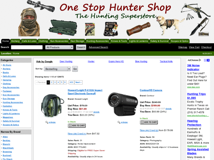 www.onestophuntershop.com