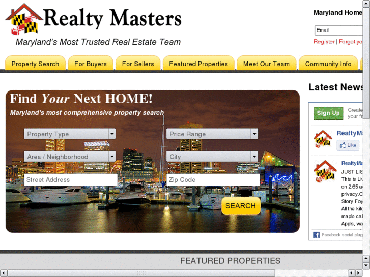 www.realtymastersmd.com