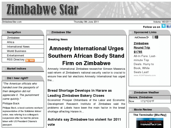 www.zimbabwestar.com