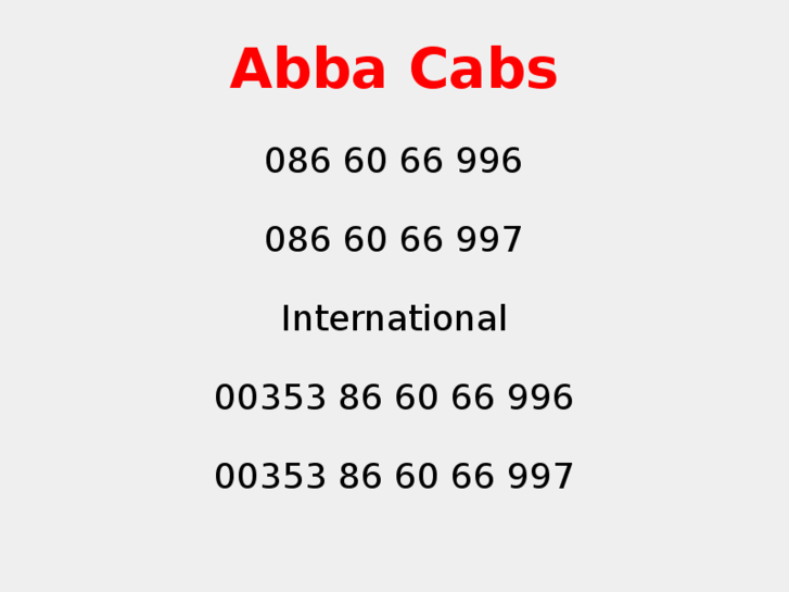 www.abbacabs.com