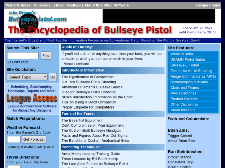 www.bullseyepistol.com