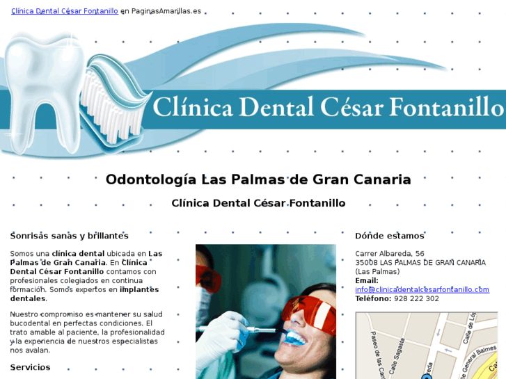 www.clinicadentalcesarfontanillo.com