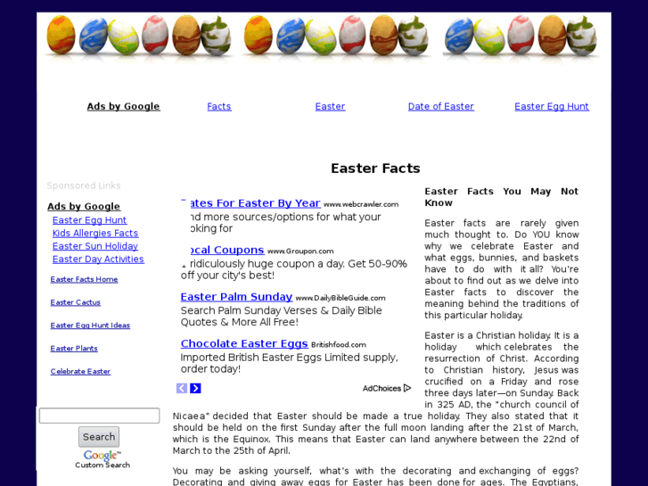 www.easterfacts.net