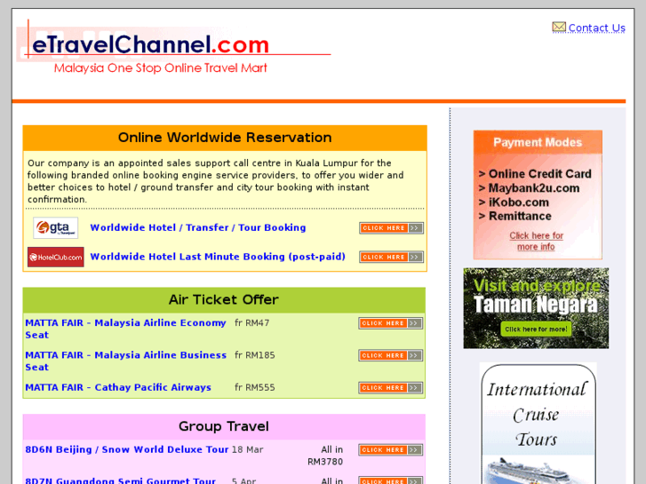 www.etravelchannel.com