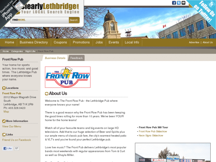 www.frontrowpub.com