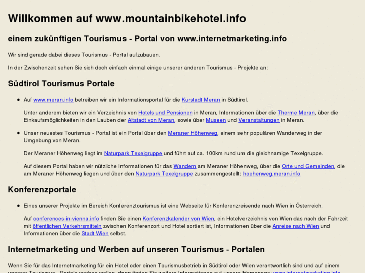 www.mountainbikehotel.info