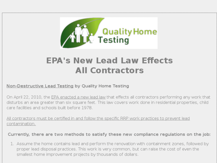 www.qualityhometesting.com