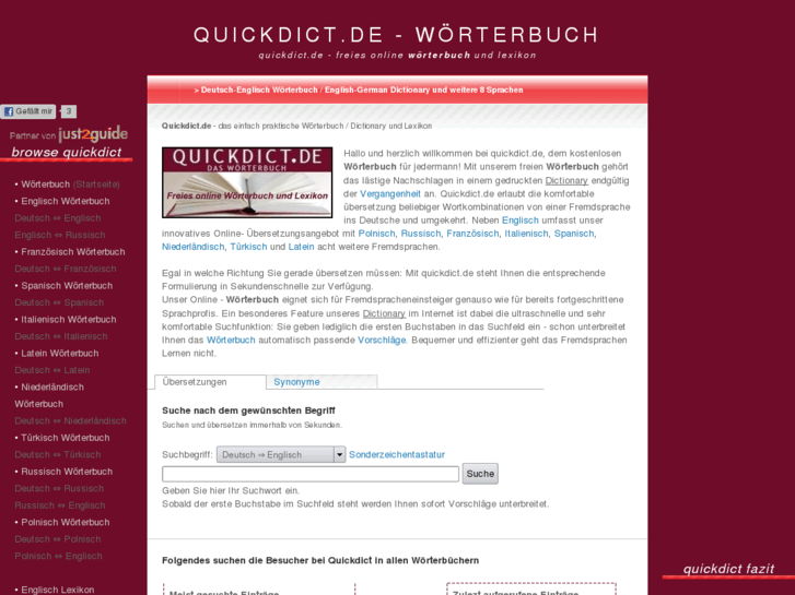 www.quickdict.de