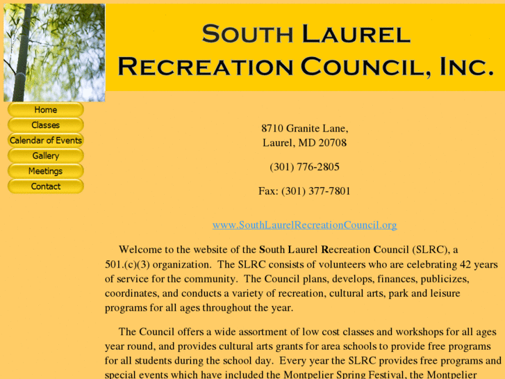 www.southlaurelrecreationcouncil.org