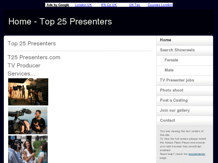 www.t25presenters.co.uk