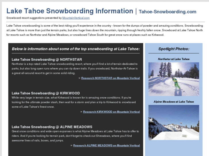 www.tahoe-snowboarding.com