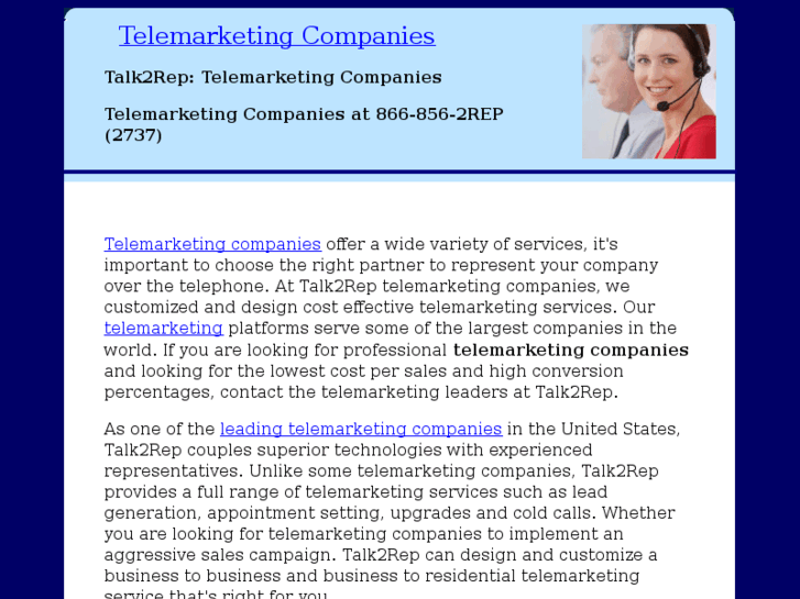 www.telemarketing-companies.net