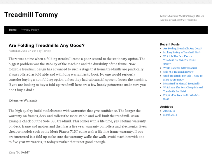 www.treadmilltommy.com