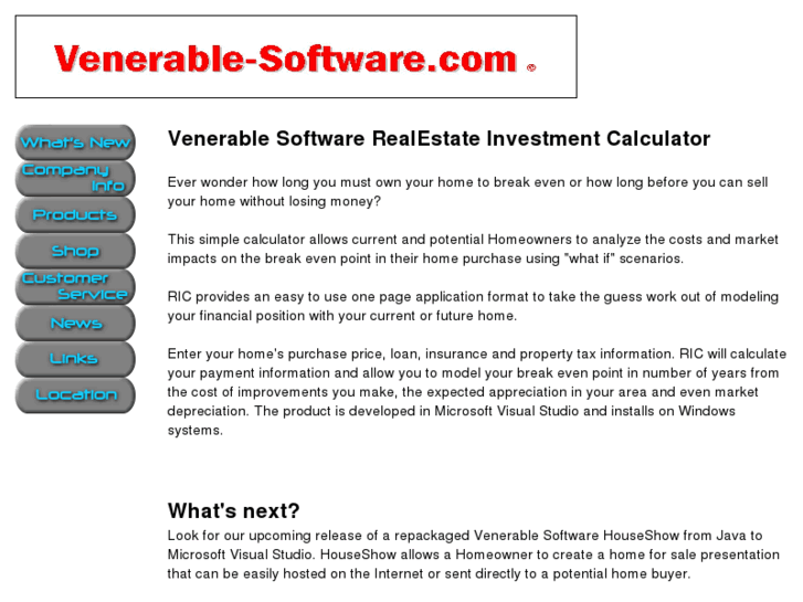 www.venerable-software.com