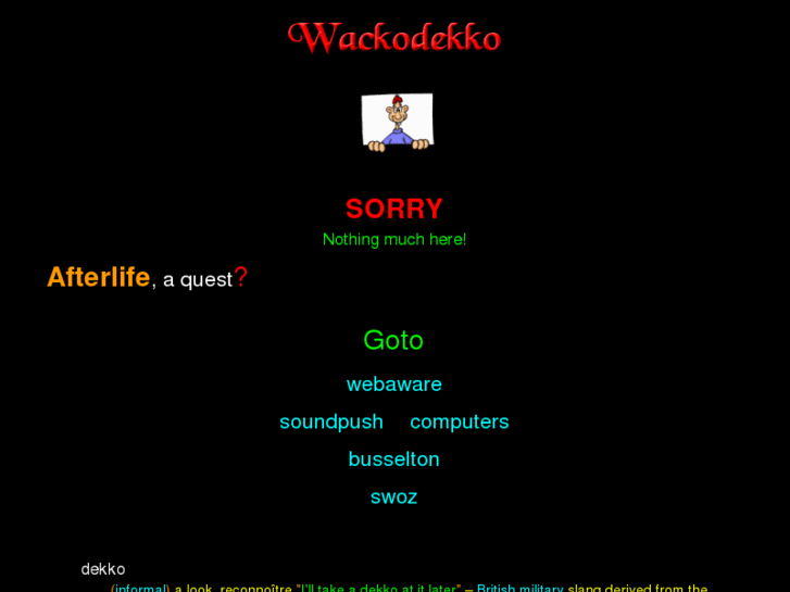 www.wackodekko.com