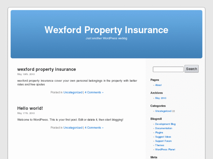 www.wexfordpropertyinsurance.com