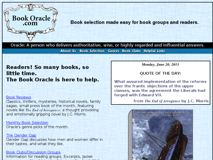 www.bookoracle.net