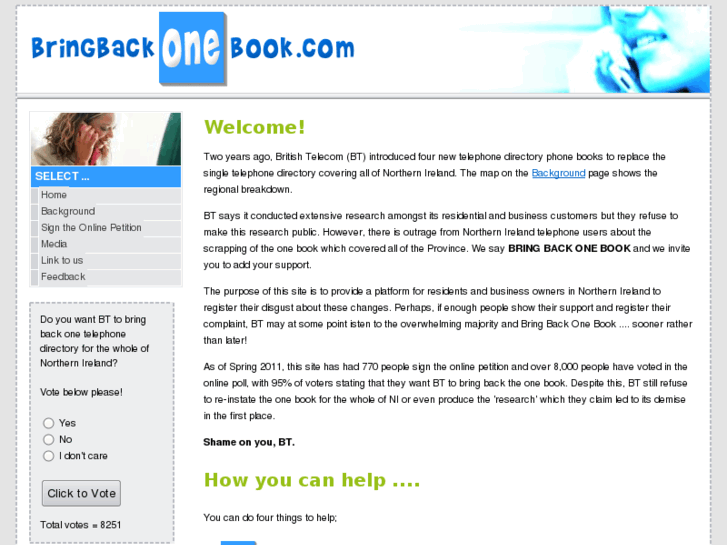 www.bringbackonebook.com