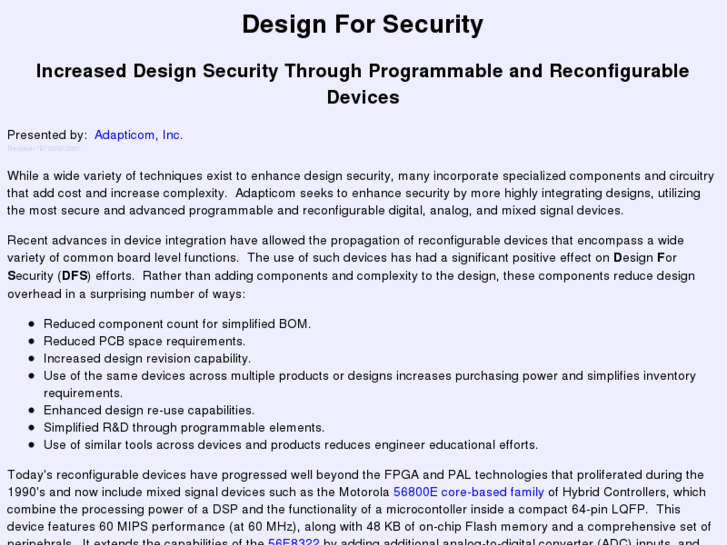 www.designforsecurity.com