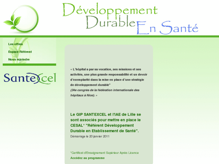 www.developpement-durable-sante.com