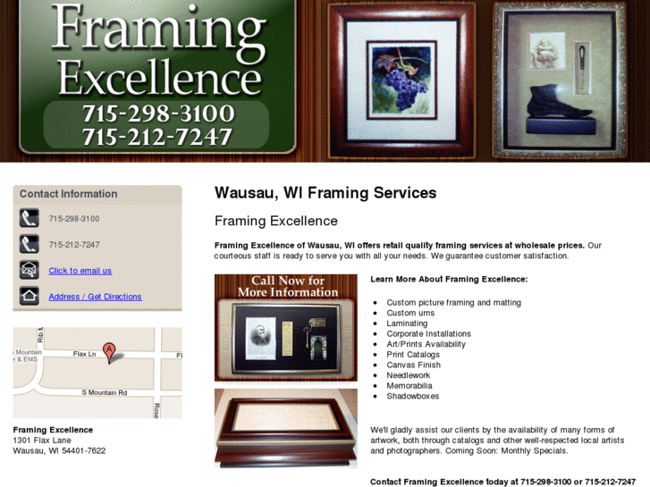 www.framingexcellencewi.com