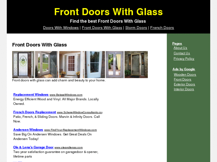 www.frontdoorswithglass.com