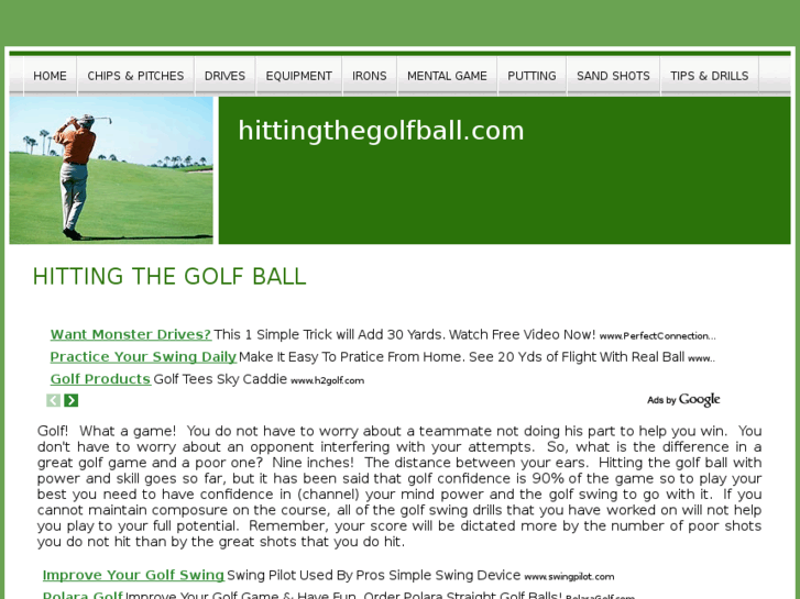 www.hittingthegolfball.com