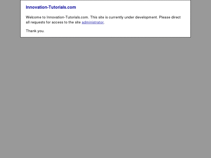 www.innovation-tutorials.com