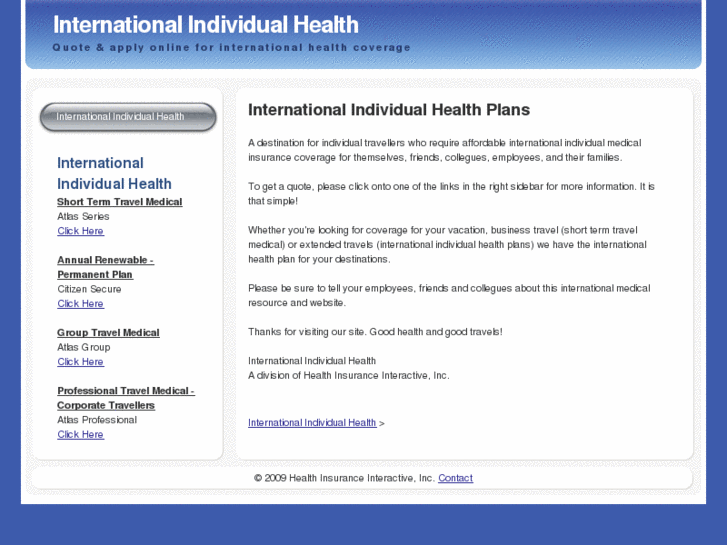 www.internationalindividualhealth.com