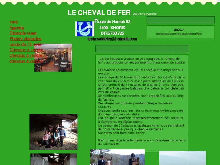 www.lechevaldefer.com