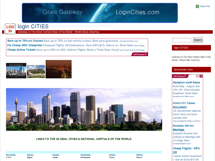 www.logincities.com