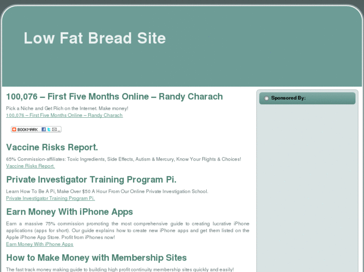 www.lowfatbreadsite.com