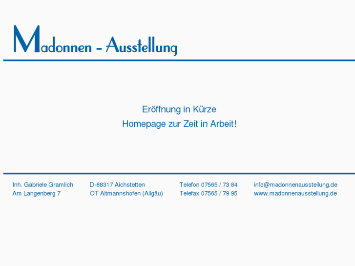 www.madonnenausstellung.com