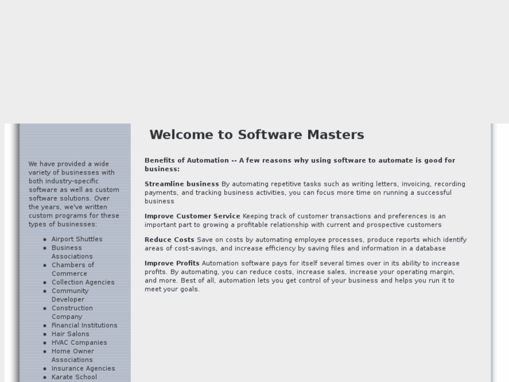 www.softwaremasters.org