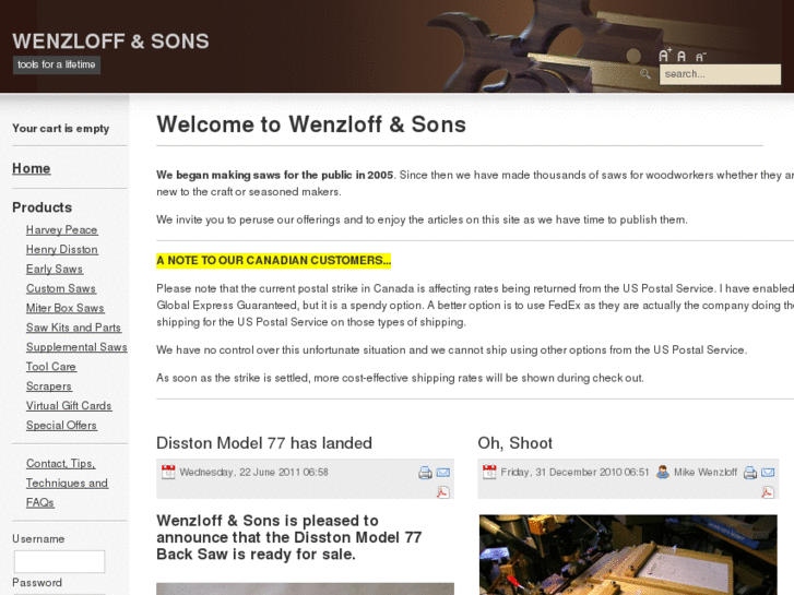 www.wenzloffandsons.com