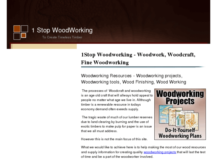 www.1stopwoodworking.com